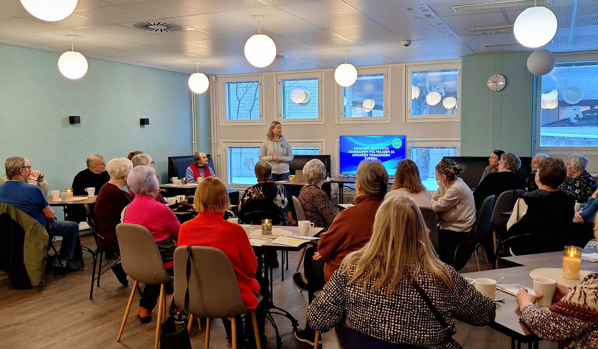KYTin Löydä Iloa Arkeen hankkeen aamukahvit vuonna 2026. Kuva Hanna Anttilainen.