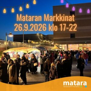 Mataran Markkinat 2026 – Esiintyjähaku ja markkinapaikoille ilmoittautuminen on avattu